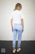 Load image into Gallery viewer, Unity 3/4 Tencel Trousers Light Blue