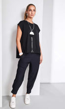 Load image into Gallery viewer, Naya Cuff / Tuck Trousers- Black