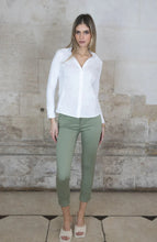 Load image into Gallery viewer, Unity 3/4 Tencel Trousers Khaki
