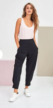 Load image into Gallery viewer, Naya Cuff / Tuck Trousers- Black