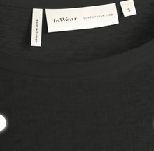 Load image into Gallery viewer, Faylinn O Neck -Black T Shirt