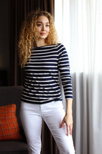 Load image into Gallery viewer, Unity 3/4 Tencel Trousers White