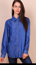 Load image into Gallery viewer, Blue Denim Shirt