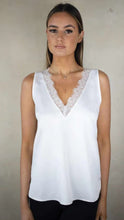 Load image into Gallery viewer, Kai Lace Cami - Cream