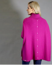 Load image into Gallery viewer, Cowl Neck Poncho with Sleeve
