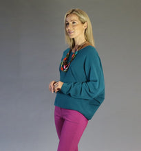 Load image into Gallery viewer, V Neck Batwing Jumper
