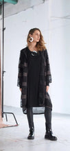 Load image into Gallery viewer, Naya Mesh Coat Black/Cocoa NAW25348
