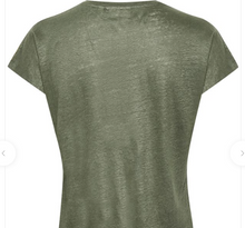 Load image into Gallery viewer, Faylinn O Neck- Green T Shirt

