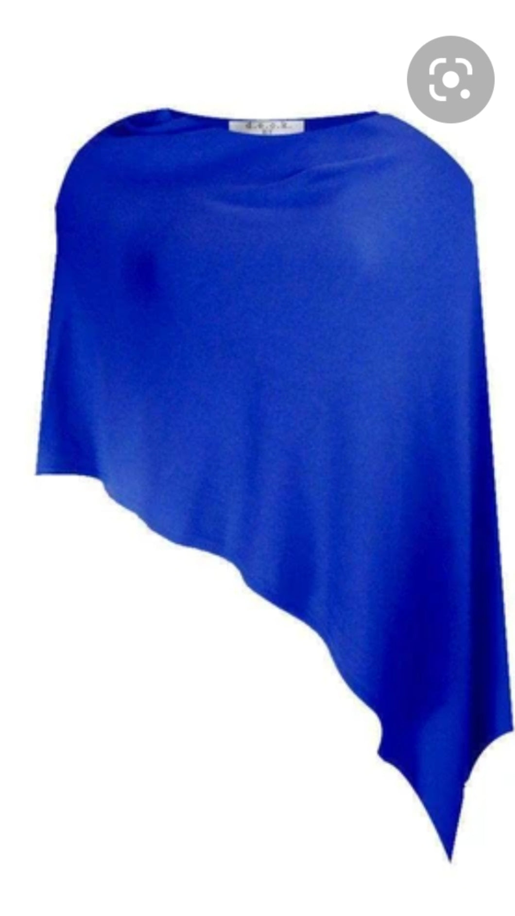 Raven Poncho Purple/Royal